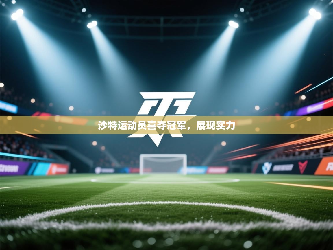 沙特运动员喜夺冠军,展现实力